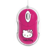 Mouse Hello Kitty Rosa
